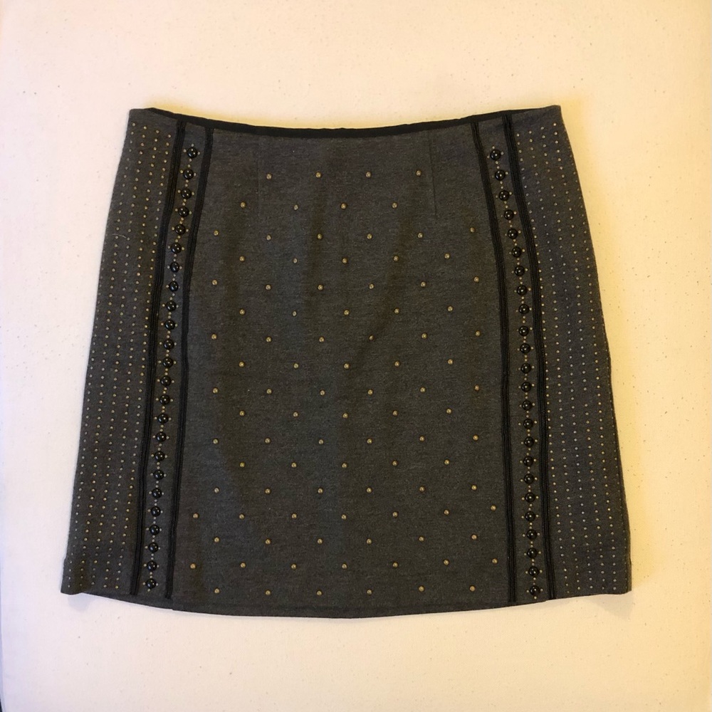 Nanette Lepore Studded Skirt